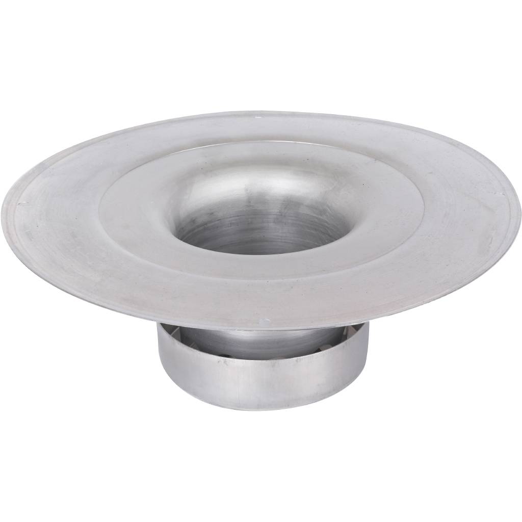 Алюминиевый колпак шахты Vaillant с оголовком и забором воздуха Dn 80 ал., 303261