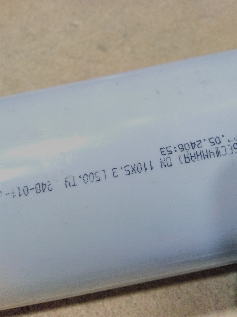 Уцененный товар (Потёртость / Царапины): Труба канализационная бесшумная STOUT 110х500 мм, SKB-0002-011050