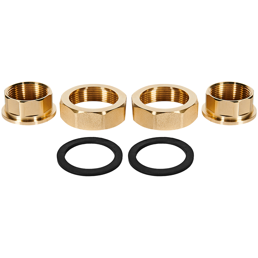 Присоединительный комплект STOUT G2 x Rp 1 1/4 из латуни с прокладками (1 шт.)