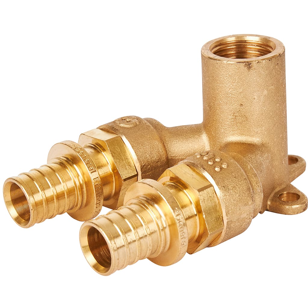 Проточный настенный Угольник STOUT 20x1/2 для труб из сшитого полиэтилена, SFA-0039-002012