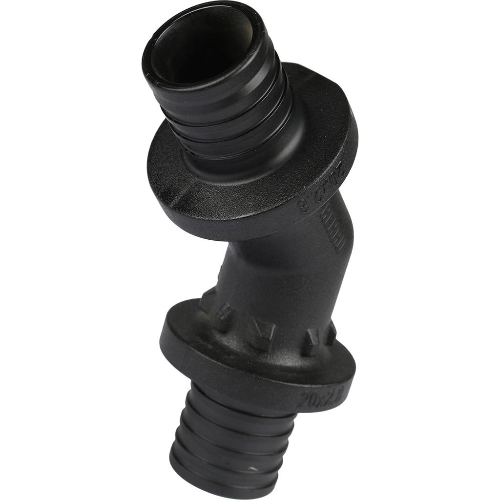 Угольник РЕХАУ RAUTITAN 45°, 20 PX для труб из сшитого полиэтилена аксиальный, 11600521001