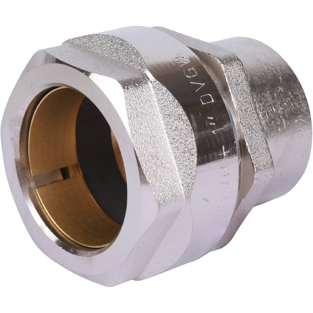 Фитинг Meibes резьбовой латунный Plus для стальных труб 1 ”*1 ” BР, F13093