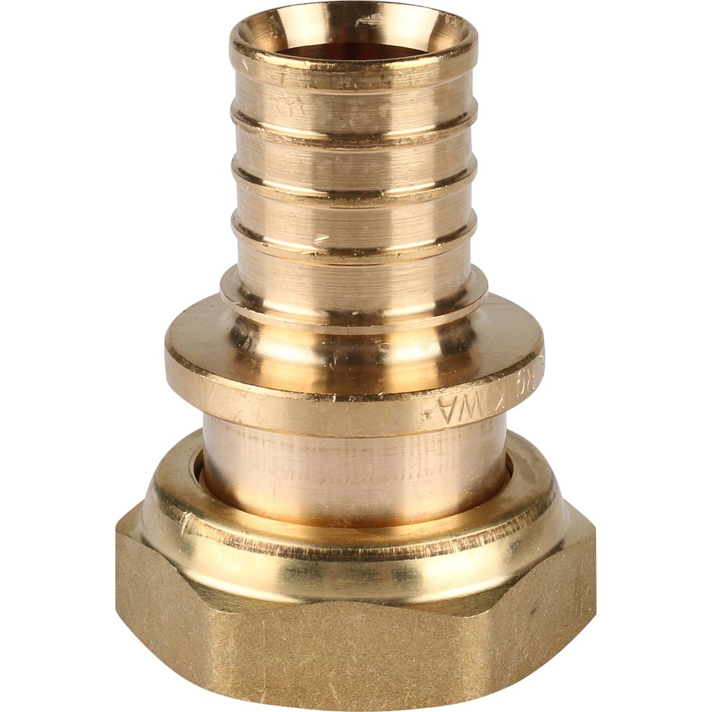 Переходник РЕХАУ RAUTITAN с накидной гайкой 32-G 1 1/4 RX для труб из сшитого полиэтилена аксиальный, 14563421001