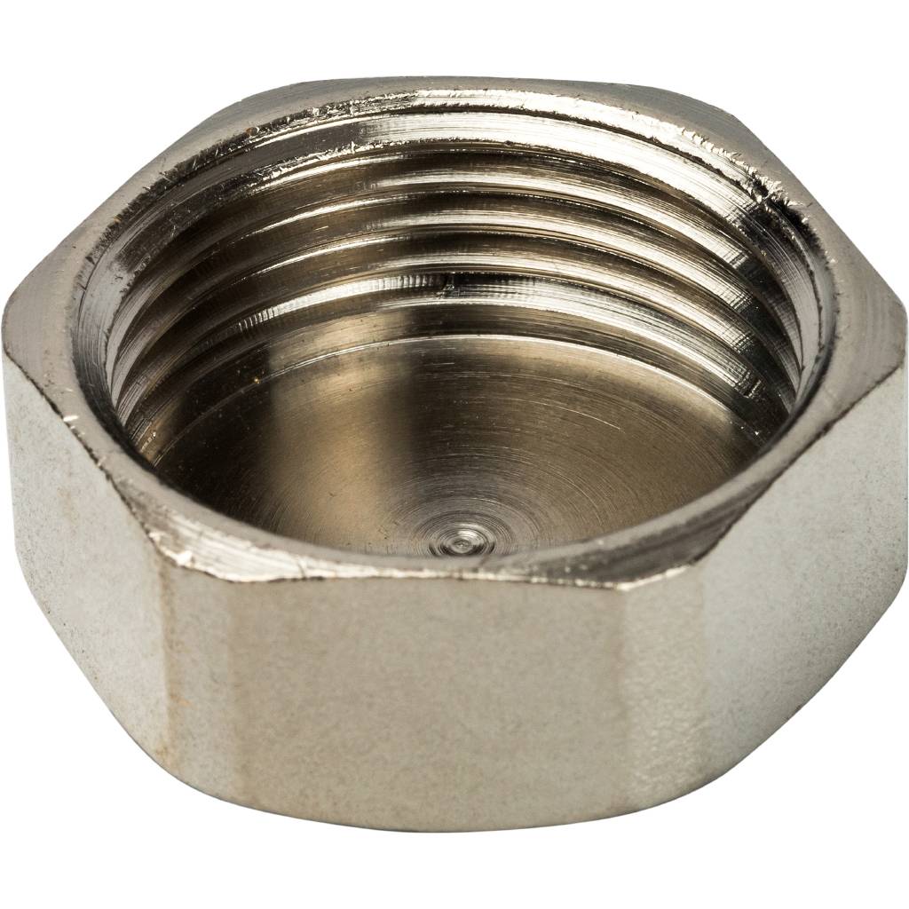 Заглушка STOUT ВР никелированная 1, SFT-0027-000001