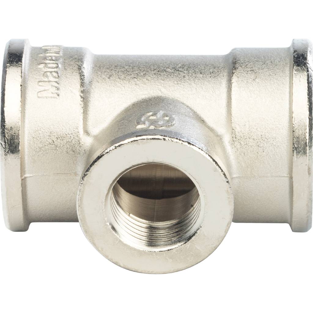 Тройник STOUT ВВ переходной никелированный 1 X1/2X1, SFT-0022-001121