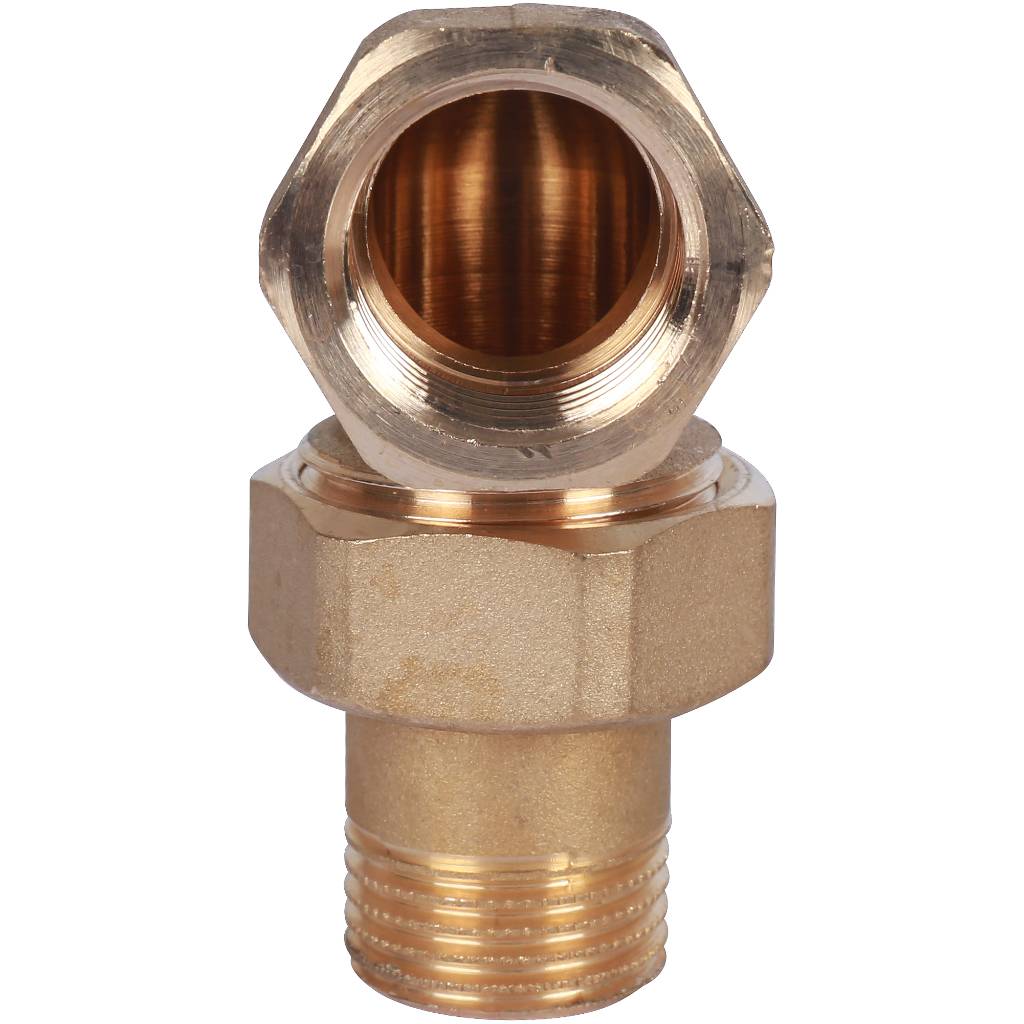 Разъемное угловое соединение STOUT американка ВН 1/2 уплотнение под гайкой o-ring кольцо, SFT-0056-000012