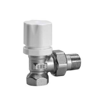 Корпус угловой термостатический для стальных труб LUXOR thermo tekna RS 2502 1/2, 12622100