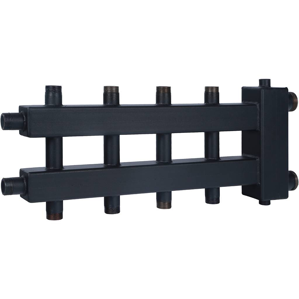 Коллектор (дублер компакт) ROMMER с гидроразделителем на 2+2+1 контура RDG-0018-024025