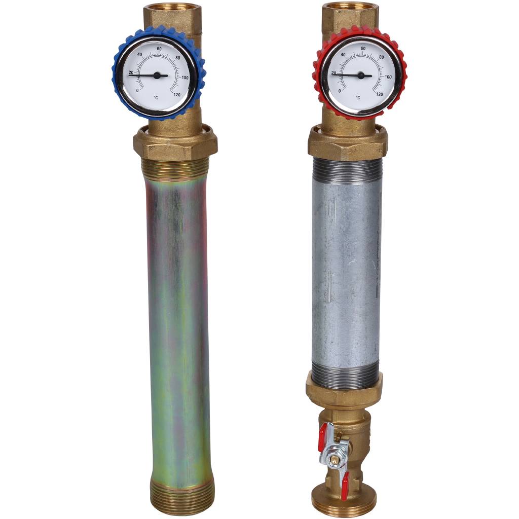 Насосная группа BARBERI с прямым контуром 1 без насоса в теплоизоляции