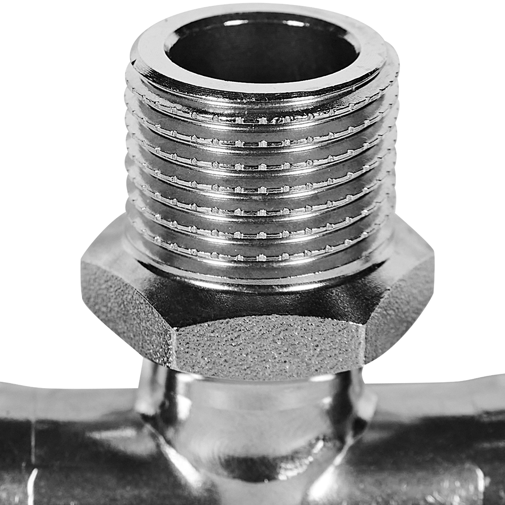 Тройник-переходник-НР ROMMER 15х1/2 из нержавеющей стали прессовой