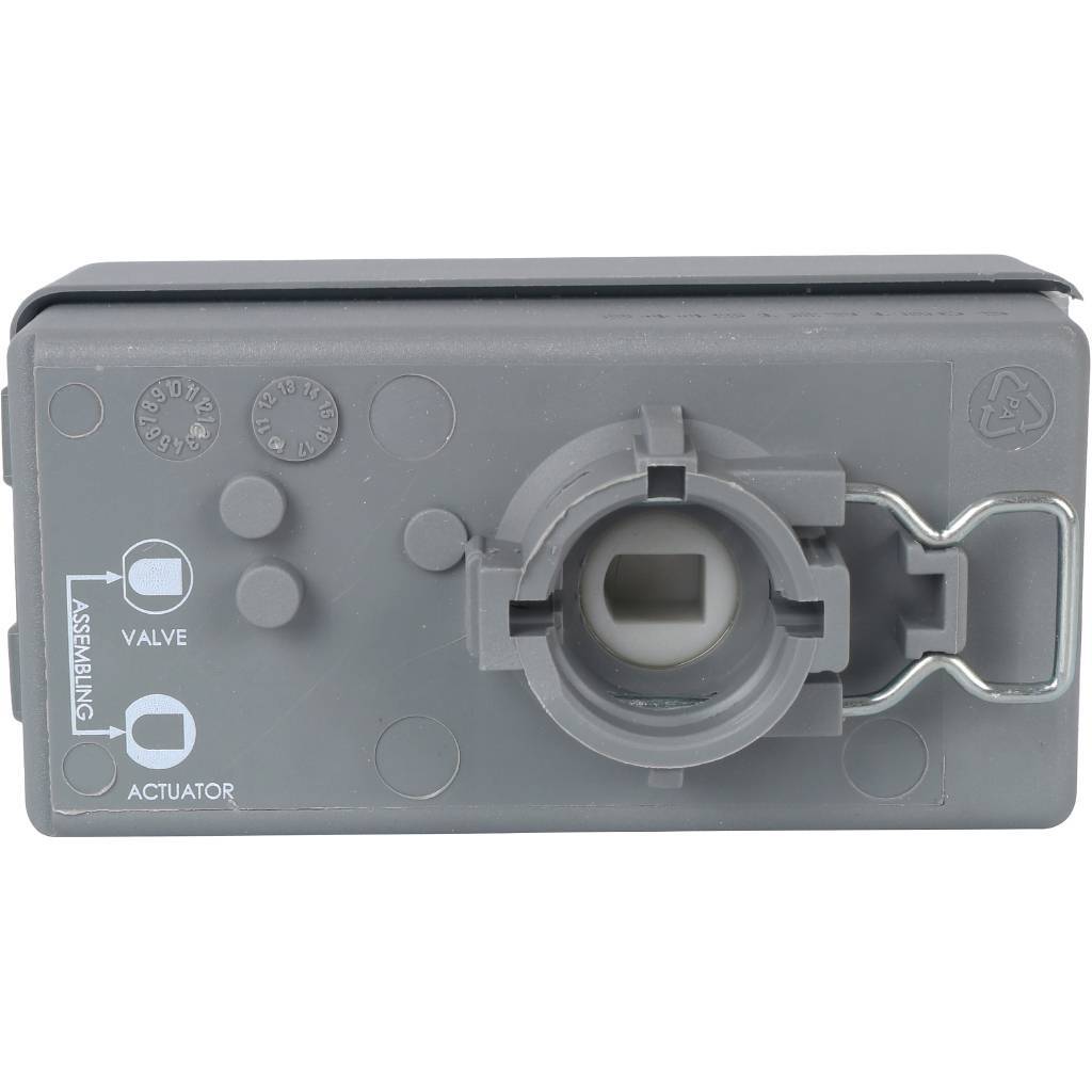 2-Ходовой зональный клапан, сервопривод 230V STOUT с 3-х жильным кабелем 1м., НР 3/4