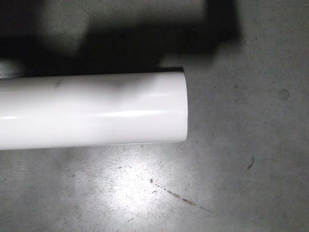 Уцененный товар (вмятина): Удлинитель дымохода конденсационный коаксиальный ROMMER D60(п-м)/100(м-п), L1000