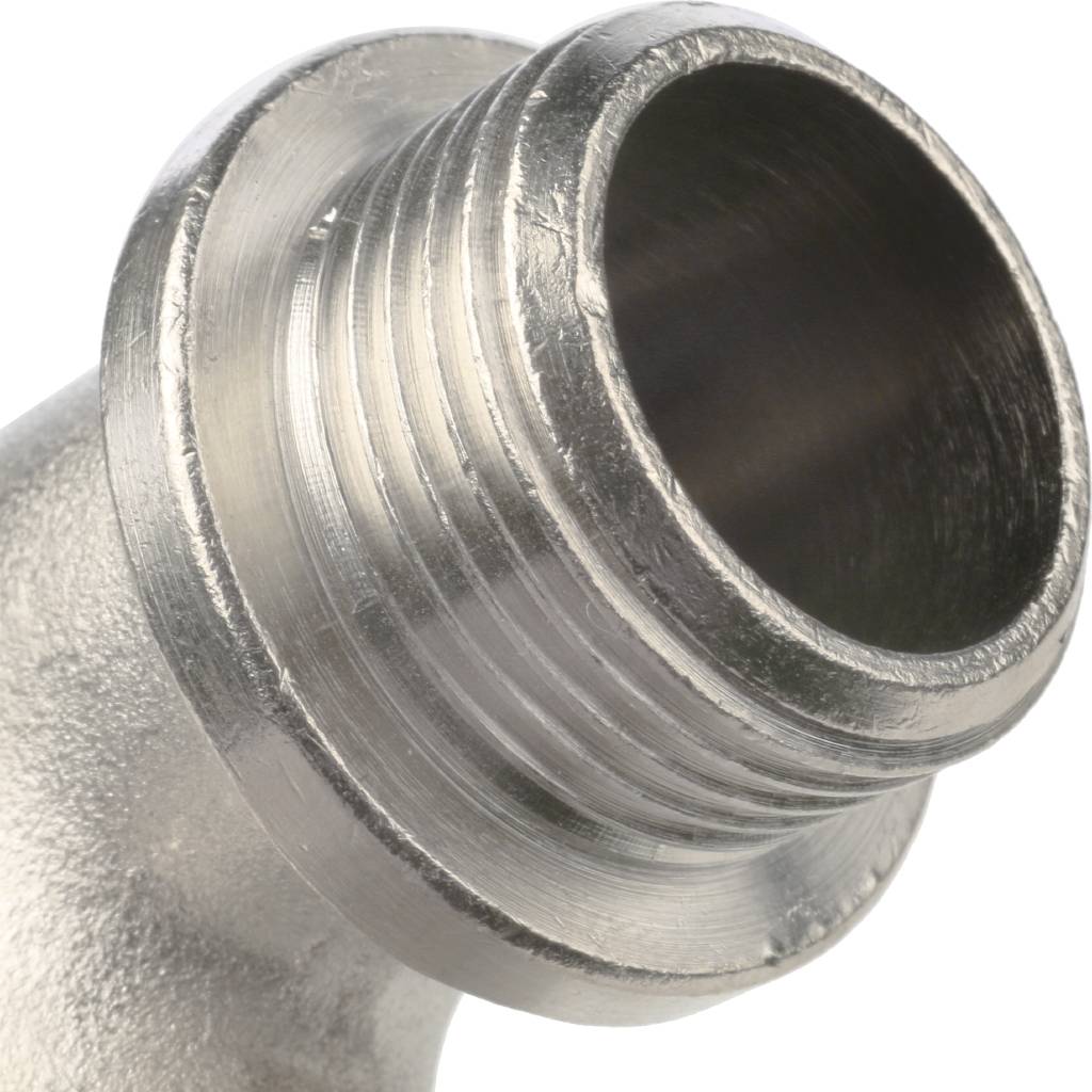 Угольник STOUT с упором НВ никелированный 3/4, SFT-0016-000034