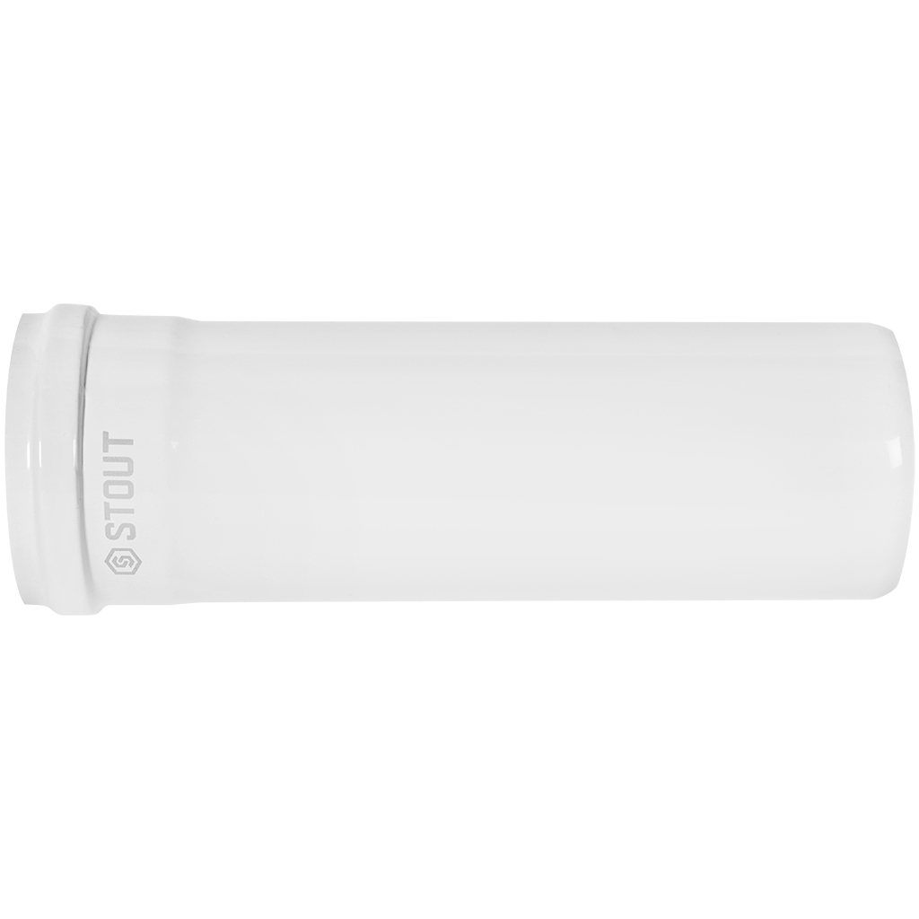 STOUT SCR-0080-000250 STOUT Удлинитель дымохода традиц. D80(п-м), L250, SCR-0080-000250
