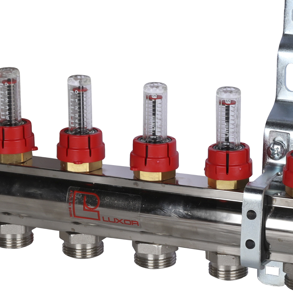 Коллектор в сборе с расходомерами LUXOR CD 477/8