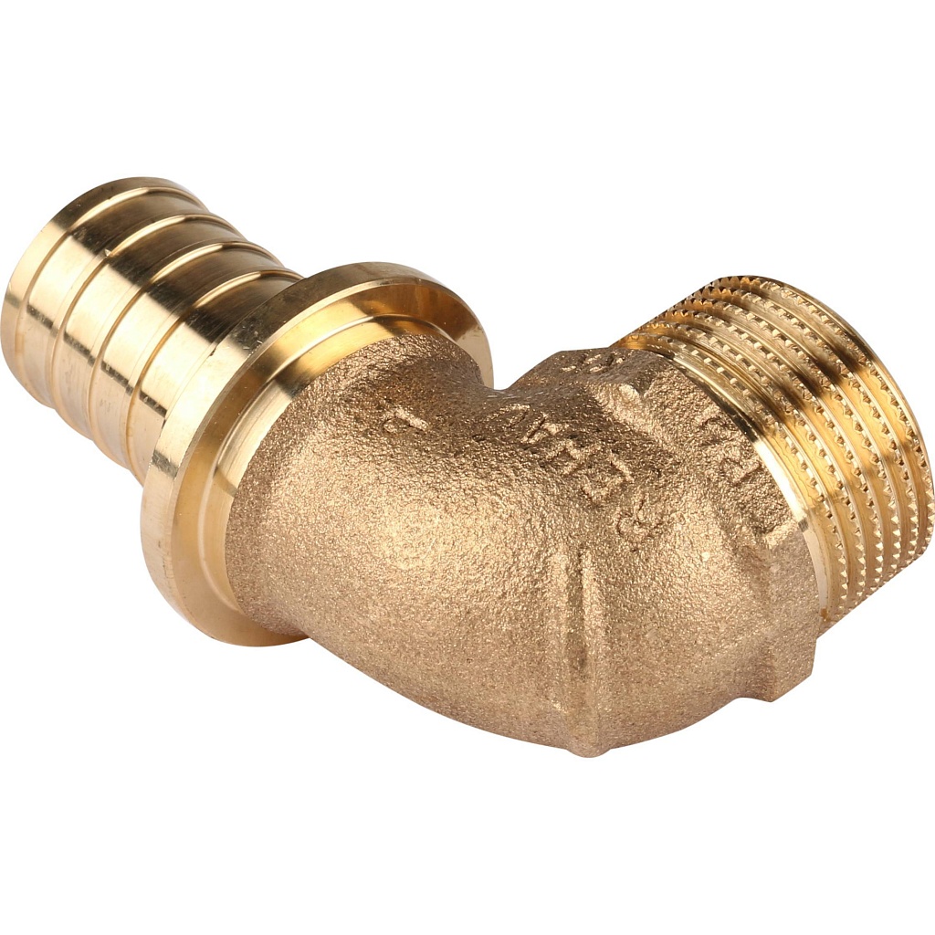 Угольник-РЕХАУ RAUTITAN переходник с наружной резьбой 32-R 1 RX+ для труб из сшитого полиэтилена аксиальный, 14563521001