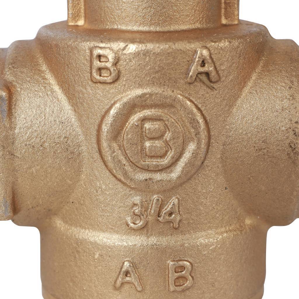 2-Ходовой зональный клапан, сервопривод 230V STOUT с 3-х жильным кабелем 1м., НР 3/4, SVM-0070-200020