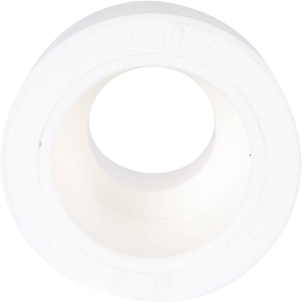 Муфта переходная Kalde 75x40 для полипропиленовых труб под сварку (цвет белый)