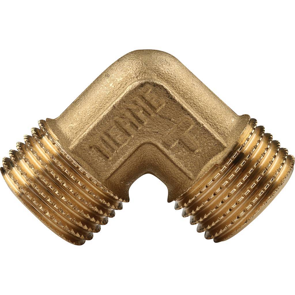 Угольник TIEMME НН 1/2х1/2 для стальных труб резьбовой, 1500107