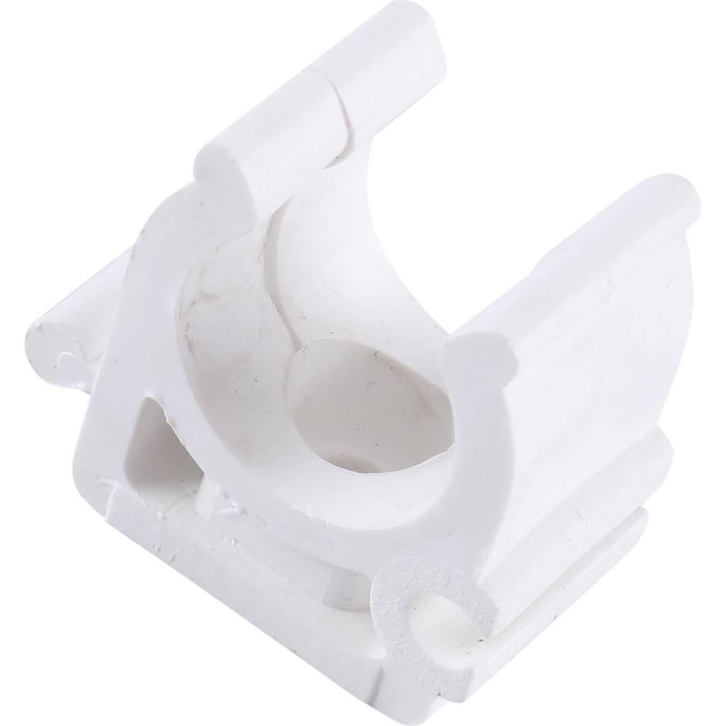 Крепление Kalde d=16 для полипропиленовых труб под сварку (цвет белый), 3592-bck-160001