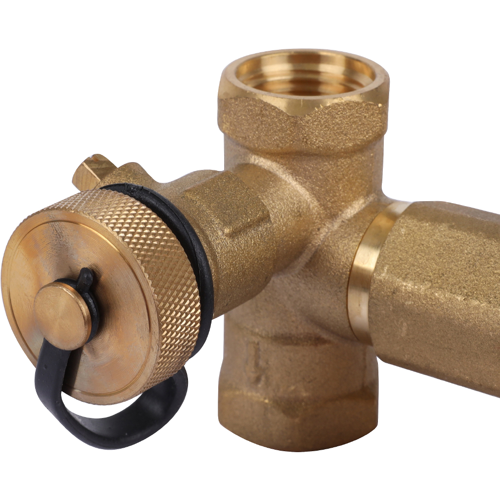 Клапан балансировочный БРОЕН DP DN 015 PN 25 автоматический в комплекте с импульсной трубкой и дренажным краном, 588050