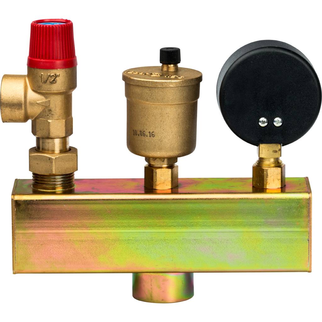 Группа безопасности котла STOUT (до 50 кВт) (без теплоизоляции)