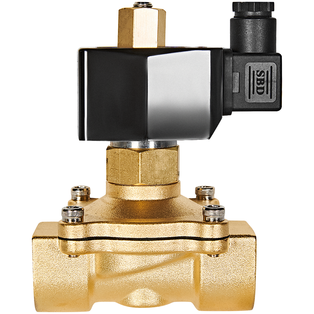 Клапан соленоидный (электромагнитный) STOUT прямого действия НО 24В G1 SSV-0020-024025