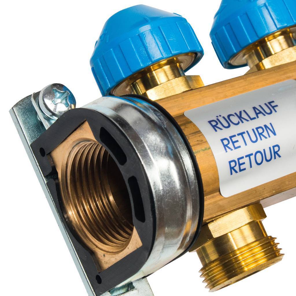 Коллектор с расходомерами Watts HKV/T-4 (20.20.304), 10004198