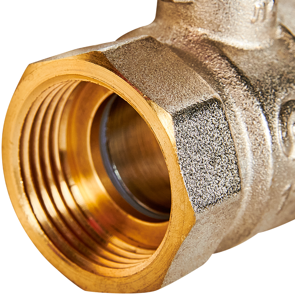 Кран шаровой ROMMER ВР/НР, ручка рычаг 1