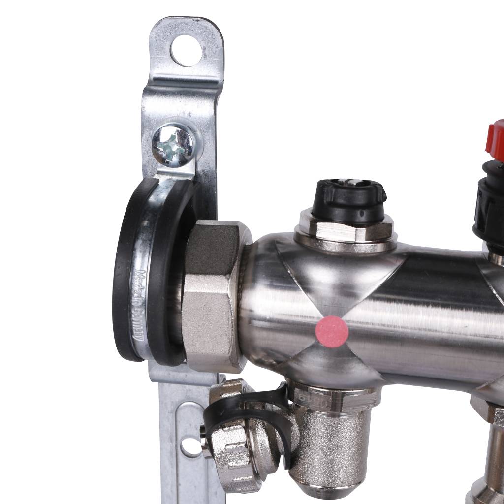 Группа коллекторная Oventrop Multidis SF 2 со встроенными ротаметрами на 2 контура