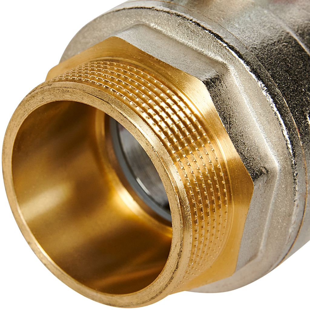 Кран шаровой ROMMER ВР/НР, ручка рычаг 2