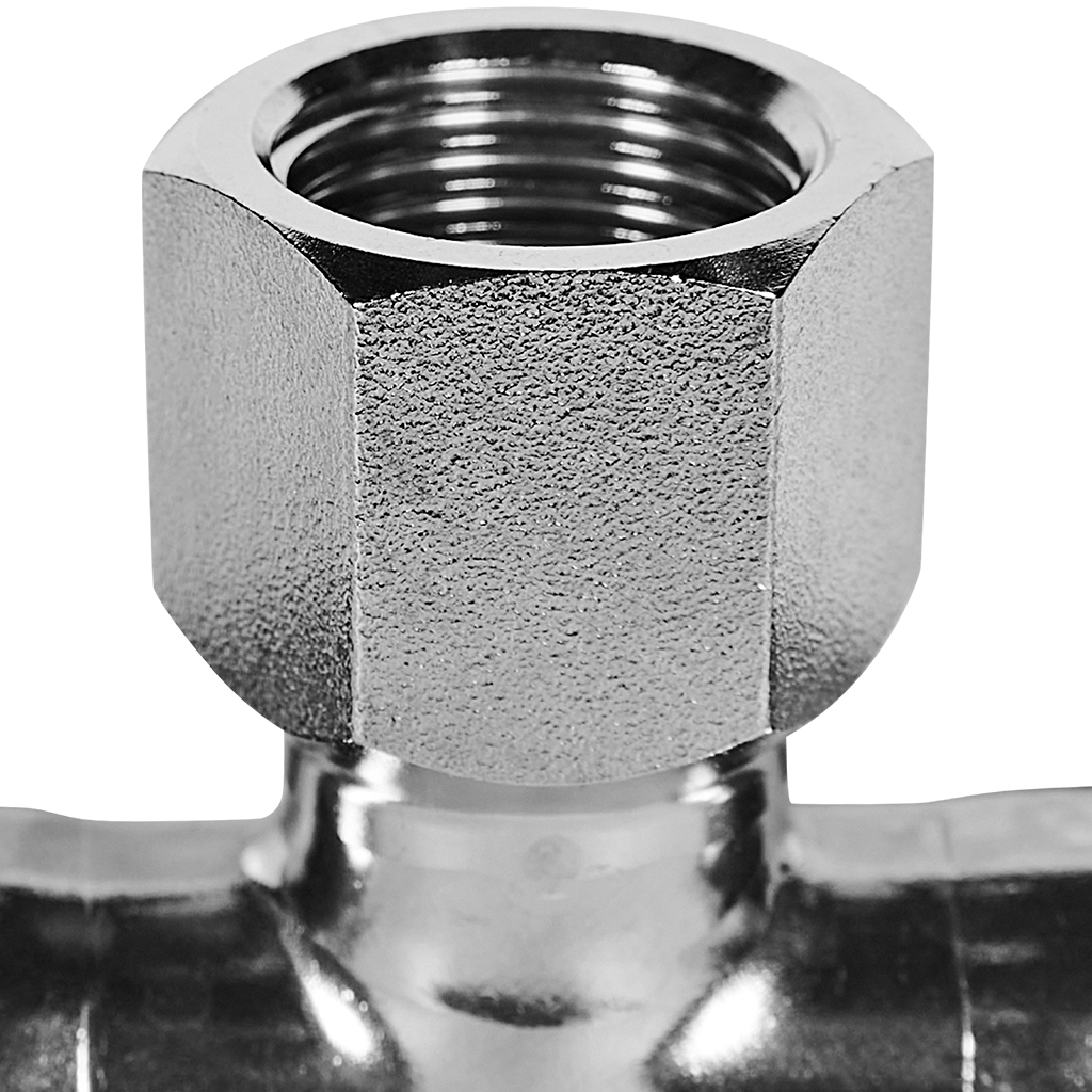 Тройник-переходник-ВР ROMMER 18х1/2 из нержавеющей стали прессовой