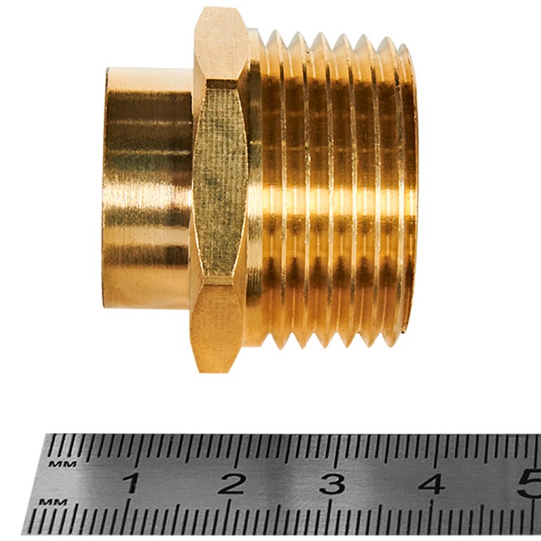 Переход JINTIAN ВП-НР 22x1 из латуни под пайку, JT-14243221
