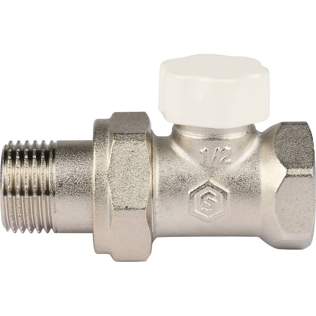 Клапан запорно-балансировочный STOUT SVL прямой 1/2, SVL-1176-000015