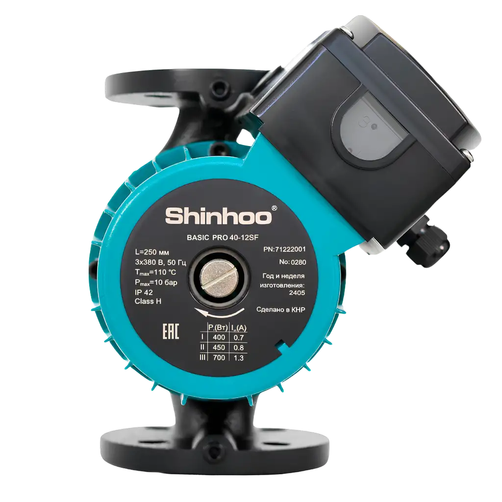 Циркуляционный насос Shinhoo BASIC PRO 80-14SF 3х380V-1724393998