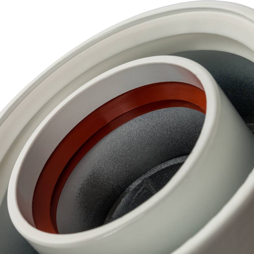 Элемент дымохода STOUT конденсатосборник вертик. DN60/100, п/м уплотнения в компл. с лого, SCA-6010-000101