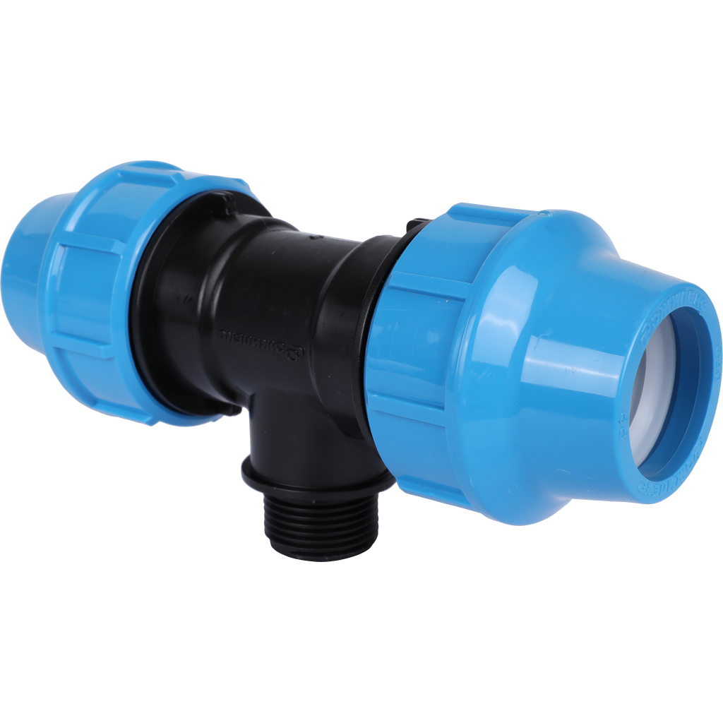 Тройник Джилекс с наружной трубной резьбой 40 x 1”x 40, 9445