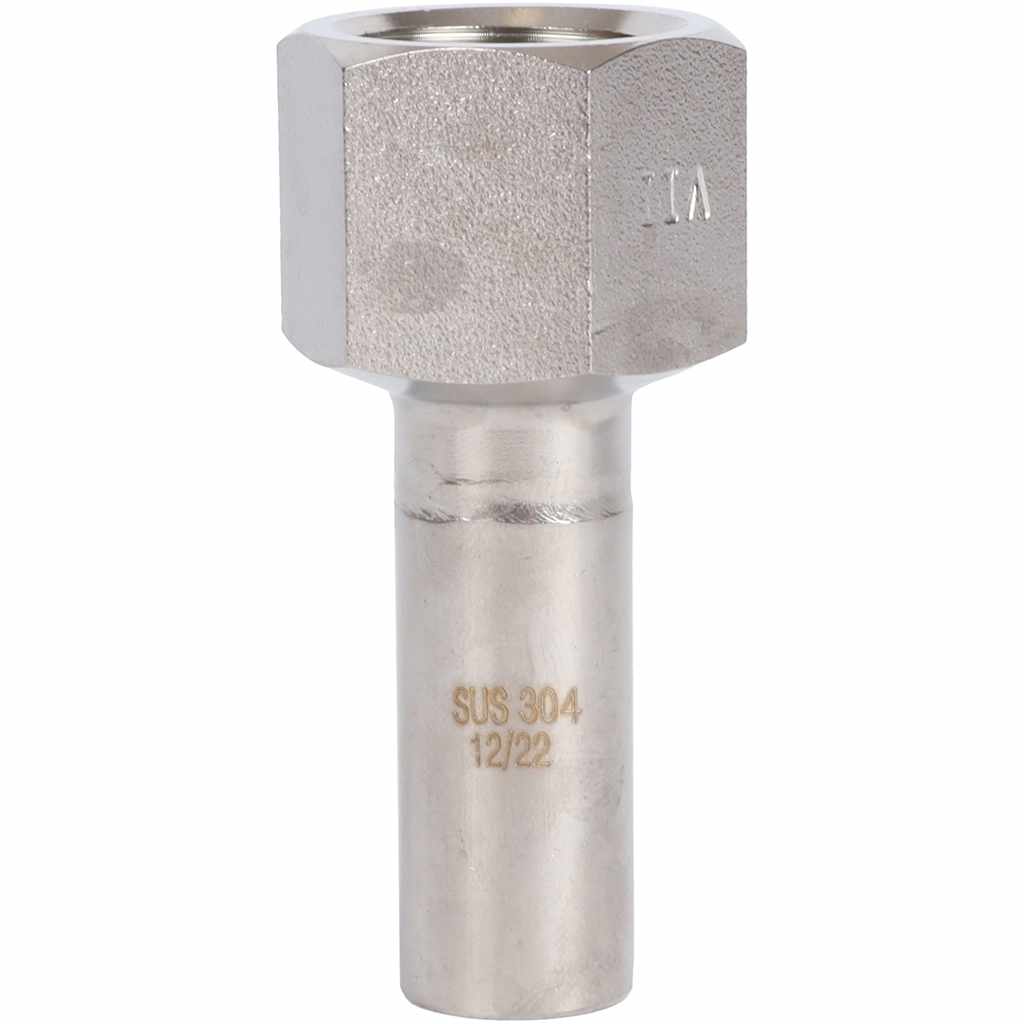 Вставка ROMMER переходная НПр-ВР, 15х1/2, из нержавеющей стали прессовой, RSS-1023-001512