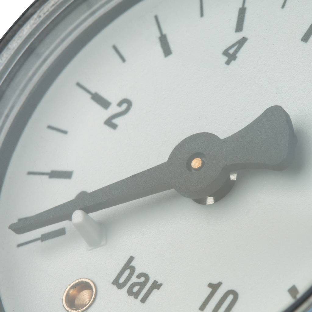 Манометр радиальный WATTS 50мм 1/4 давление 10 бар