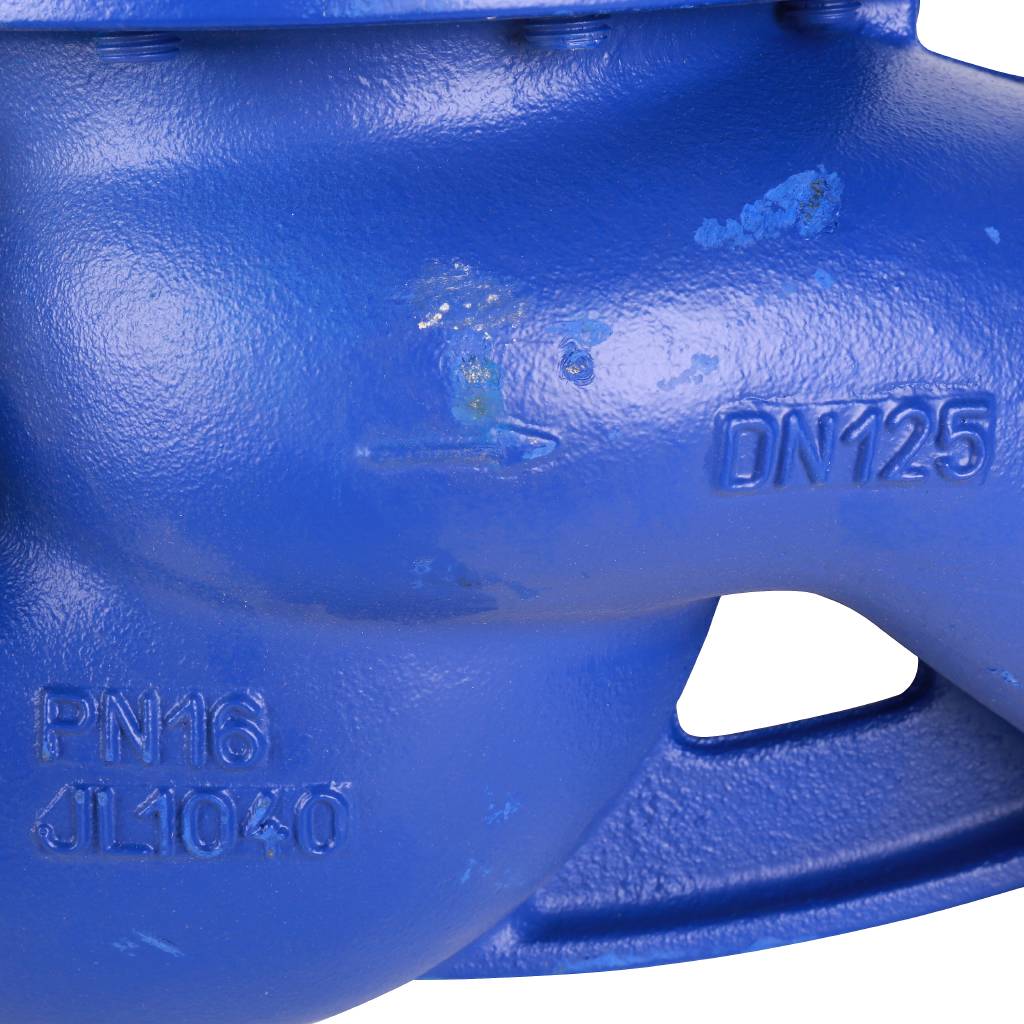 Клапан обратный подъемный ZETKAMA 287A Ду125 Ру16 фланцевый из чугуна, 287A125C31