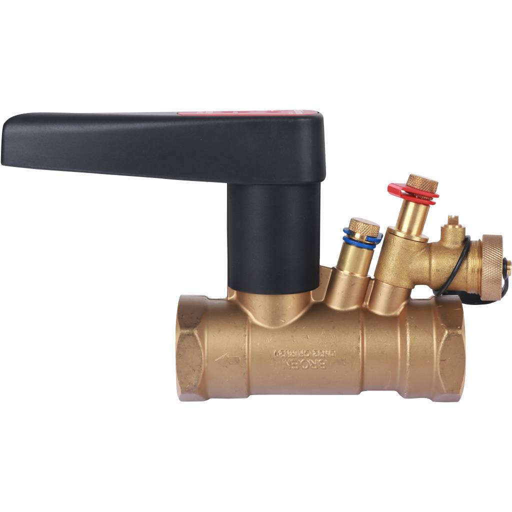 Клапан балансировочный БРОЕН Venturi FODRV DN 032 PN 25 ручной повышенной пропускной способности с дренажем, 588213