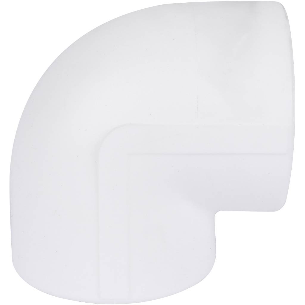 Угольник Kalde d=40 90* для полипропиленовых труб под сварку (цвет белый)
