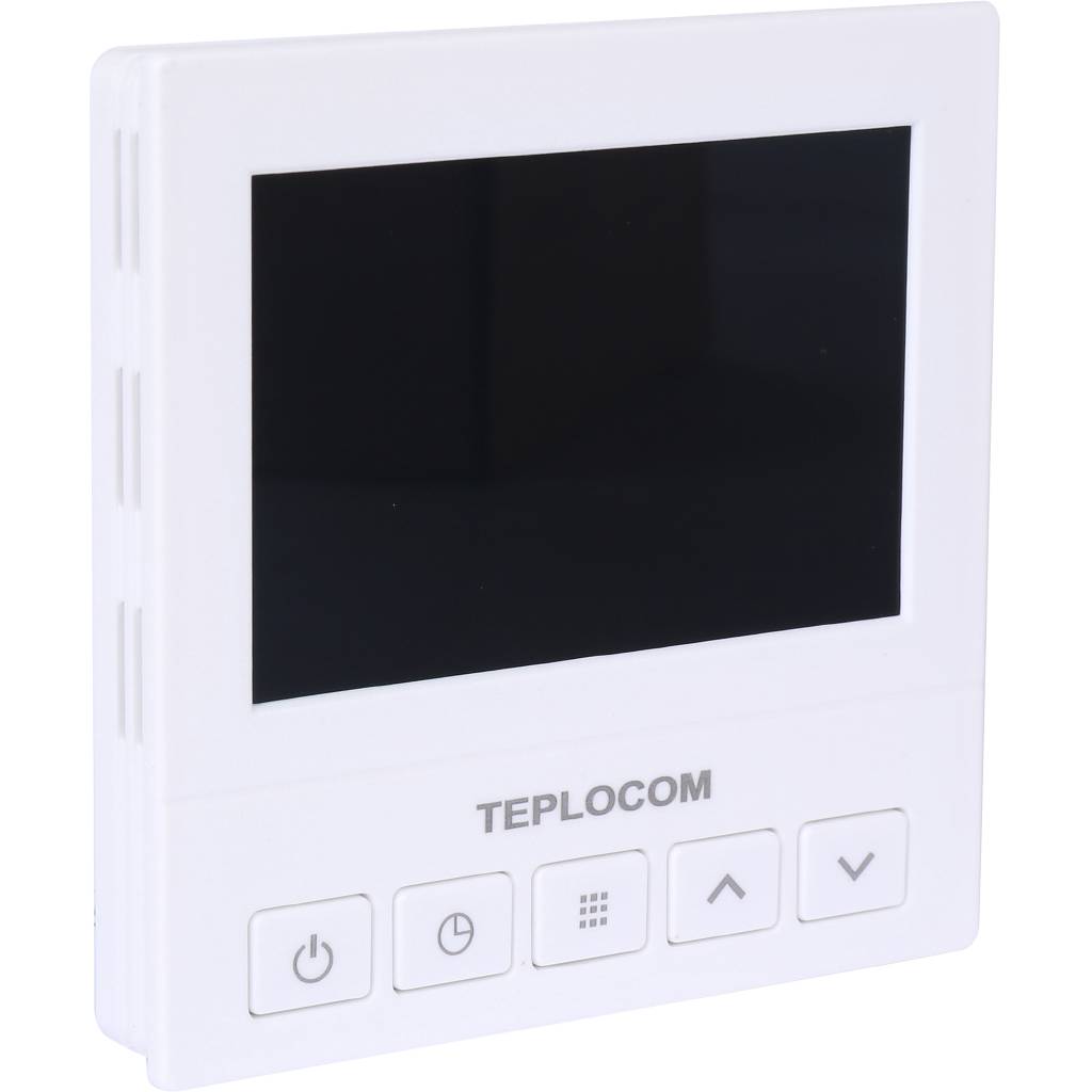 Термостат комнатный Teplocom TS-Prog-220/3A, проводной, прогр., реле 250В, 3А, 913
