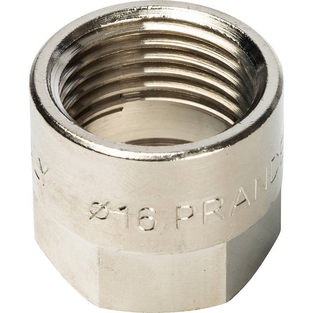 Угольник 90 с внутр.резьбой Prandelli Multyrama (16х2,0х1/2) для металлопластиковых труб винтовой, 103.04.51.6