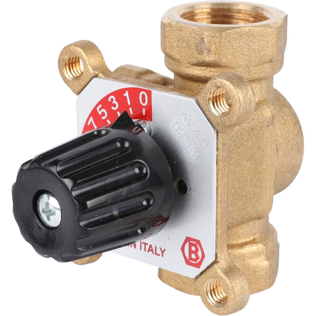 Трехходовой смесительный клапан BARBERI 3/4 Kvs 4, 46002000MB