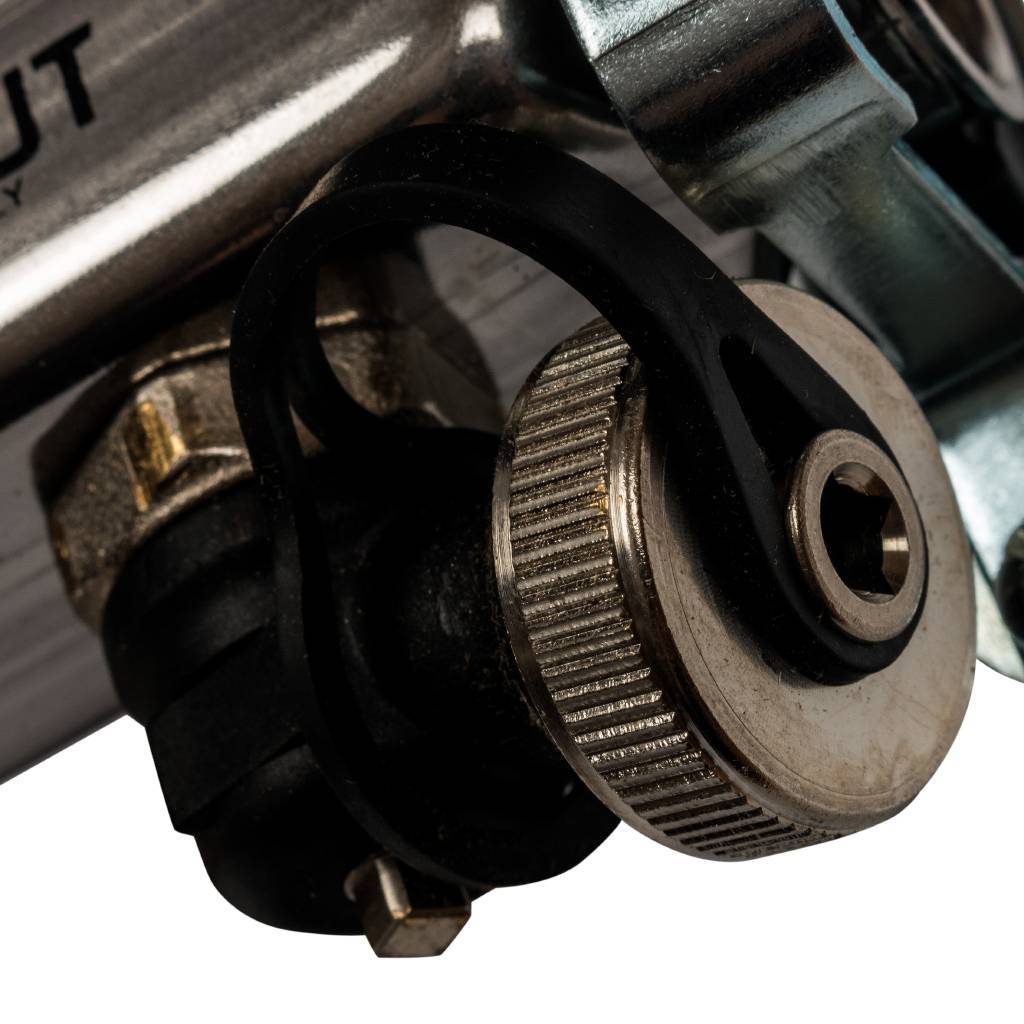 Коллектор из нержавеющей стали с расходомерами, с клапаном вып. воздуха и сливом STOUT 7 выходов, SMS-0927-000007