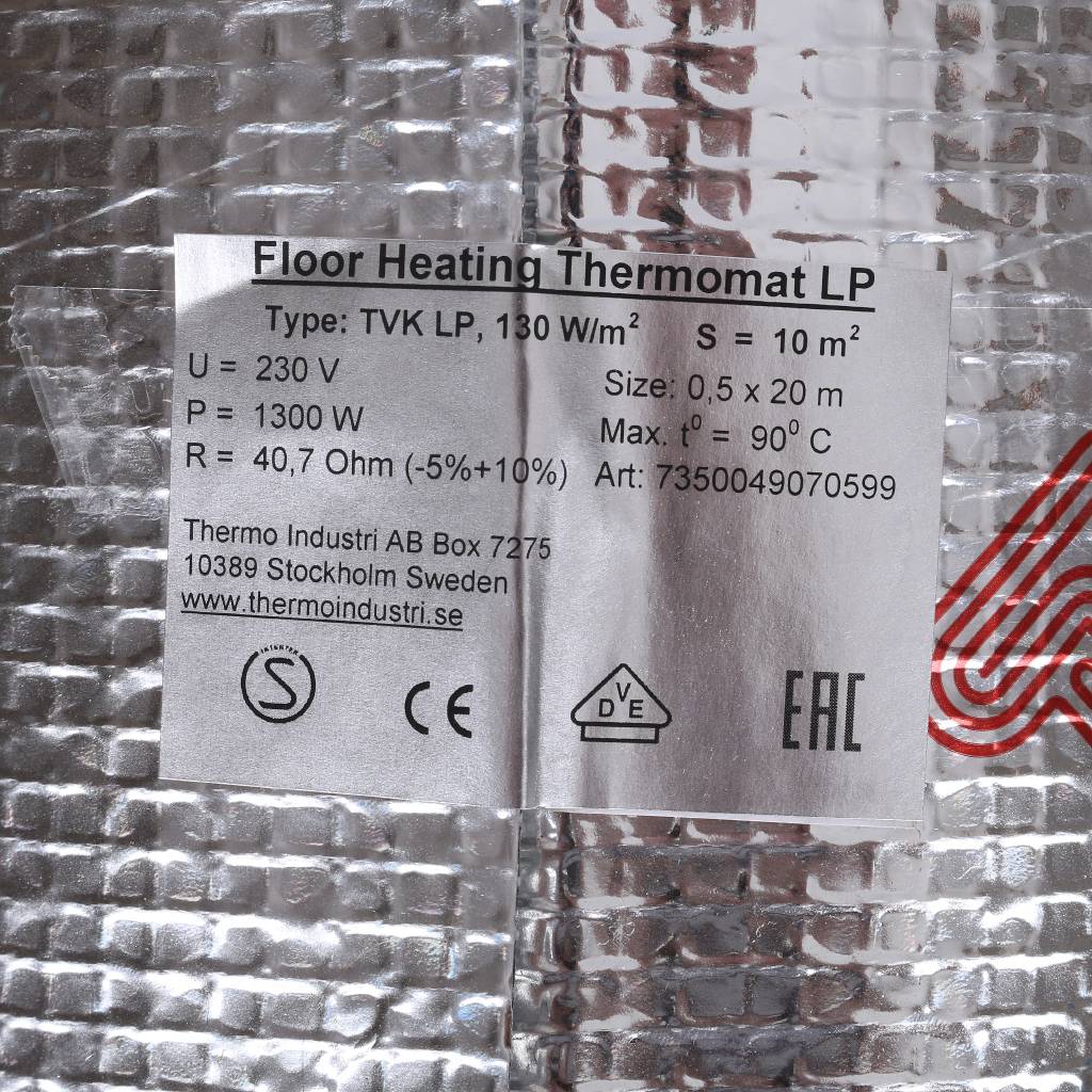 Термомат THERMO LP 10 м.кв, TVK-LP-10