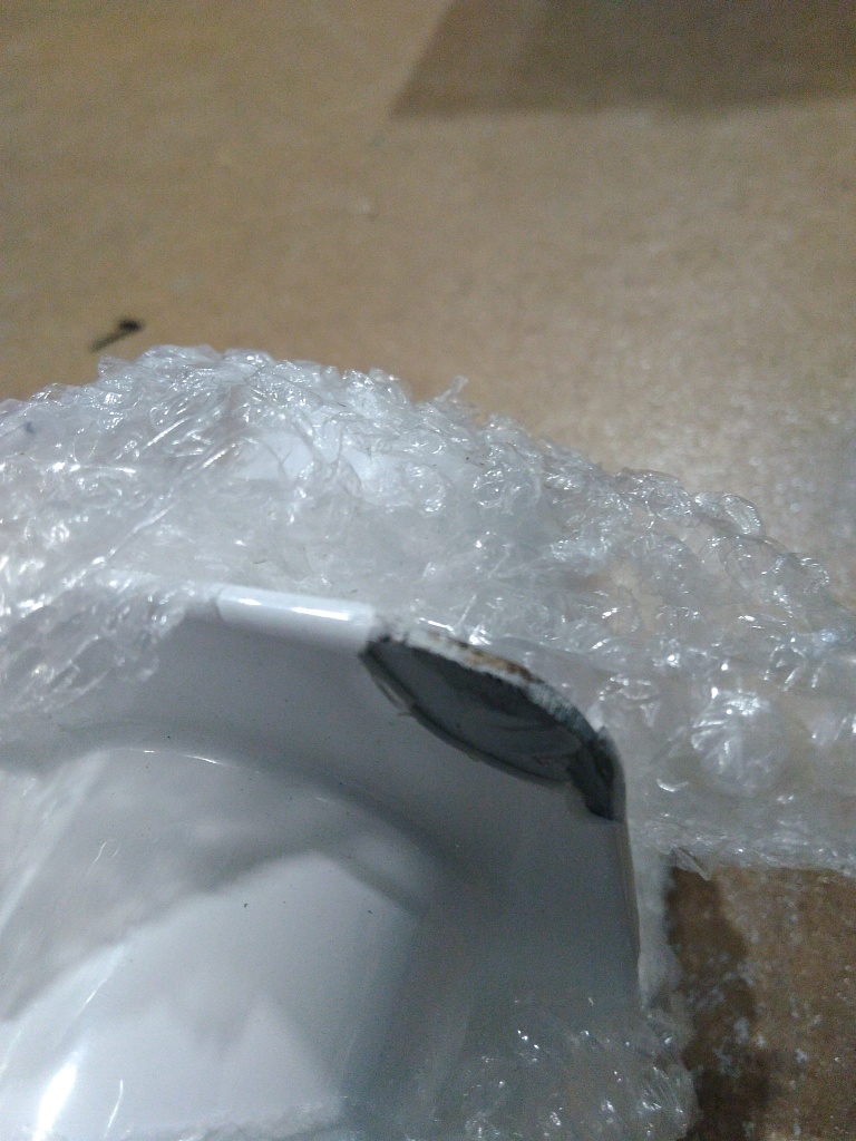 Уцененный товар (скол краски, скол на нижних частях секций): Радиатор биметаллический ROMMER Profi BM 500 6 секции боковое подключение (BI500-80-80-150) (RAL9016), RBM-1210-050006