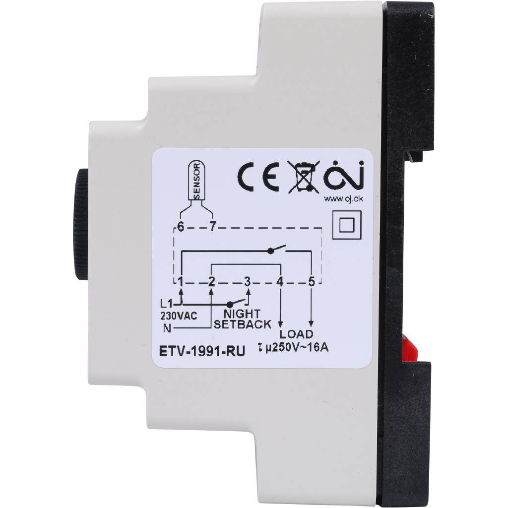 Термостат THERMO 3 Вт, от 0 до +40, ETV 1991