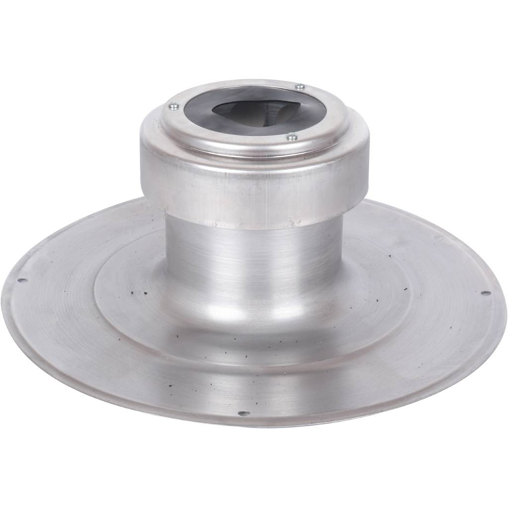 Алюминиевый колпак шахты Vaillant с оголовком и забором воздуха Dn 80 ал., 303261